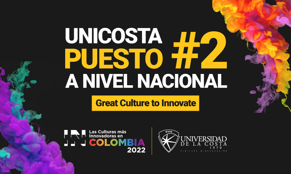 UniCosta ocupa segundo lugar a nivel nacional en el Great Culture to Innovate